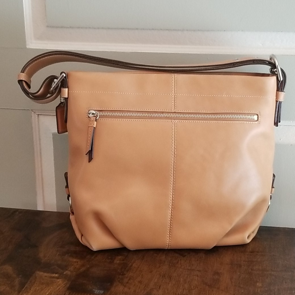 Coach Leather Shoulder Bag